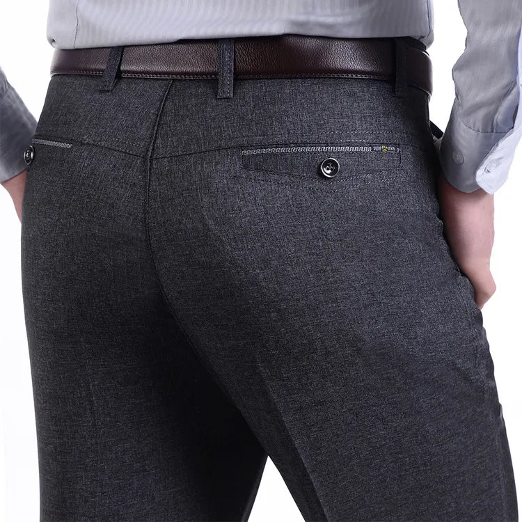 No-iron suit pants