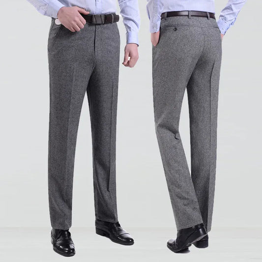 No-iron suit pants